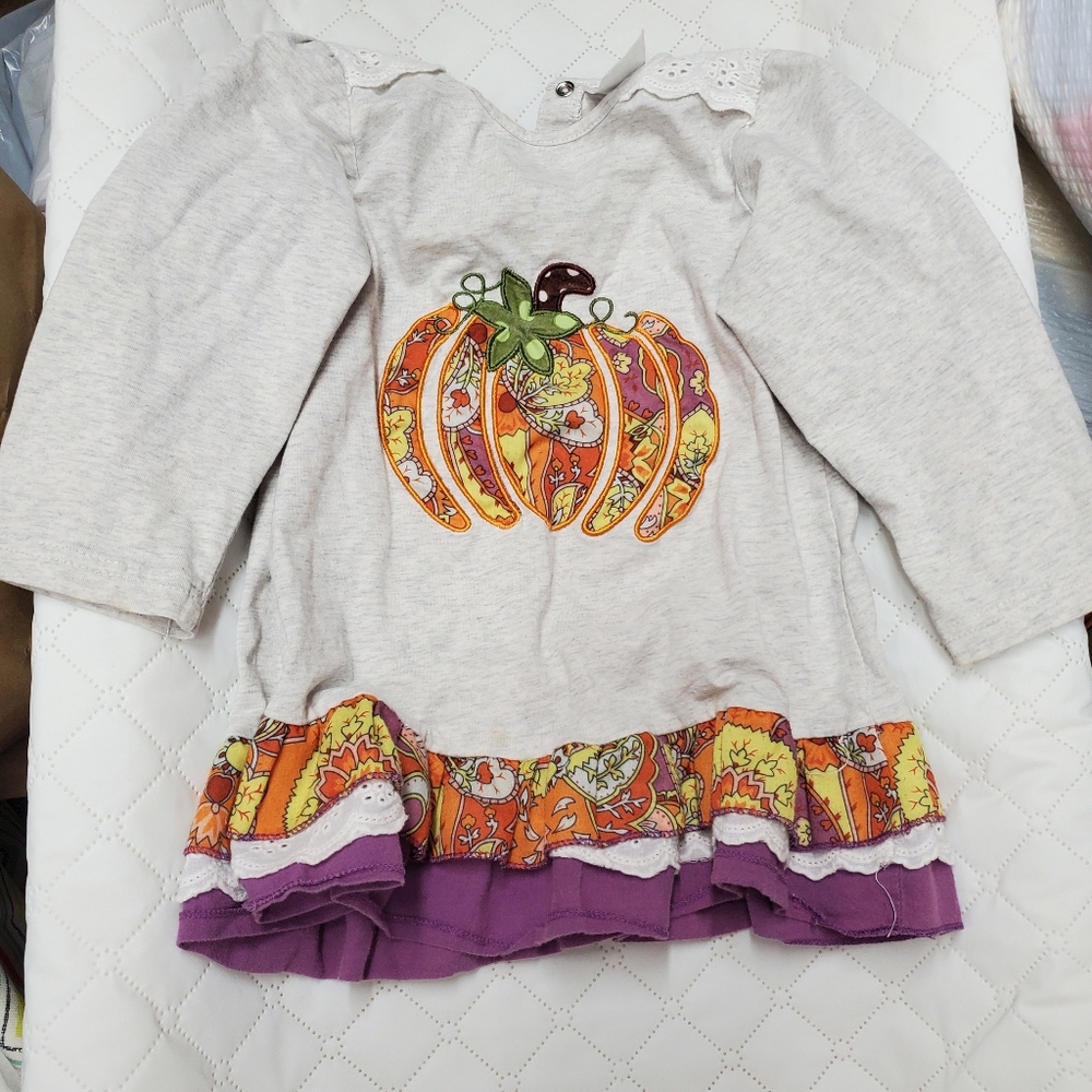 Cute Pumpkin Top 3t